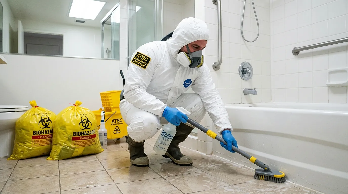 Decontamination equipment deployed for Blood Cleanup in Scituate